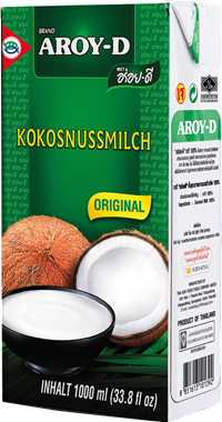 Mleczny napój kokosowy tł. 19% AROY-D 1l